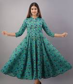 Fashionfricks Rama Rayon Anarkali Kurti