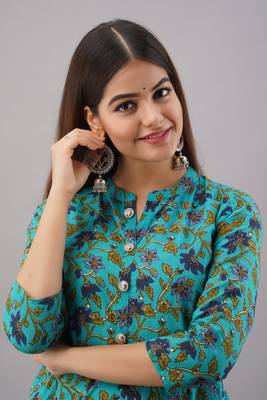 Fashionfricks Rama Rayon Anarkali Kurti 4