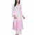 White & Pink Rayon stitched     embroidered   Kurti