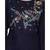 Blue Rayon stitched     printed  Kurti