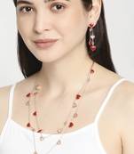 Red crystal necklaces