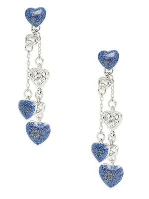 Blue crystal necklaces 3