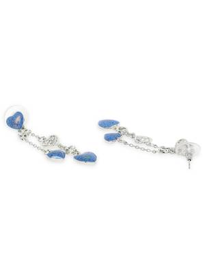Blue crystal necklaces 4