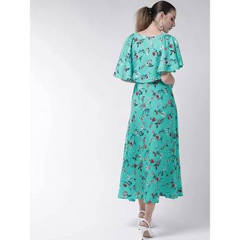 Blue printed cotton kurtas-and-kurtis 4