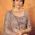Dusty Rose Pink thread with sequins embroidered net semi stitched party lehenga