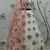 White thread with sequins embroidered net semi stitched party lehenga
