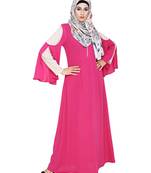 MODEST FOREVER Dora Sleeves Fuschia Abaya