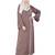 MODEST FOREVER Lofty Oak Brown Dubai Style Abaya