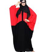 MODEST FOREVER Spiffy Black and Red Kaftan