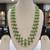 Green pearl necklaces