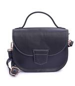 Black Sling Bag for Women & Girls With Detachable Strap