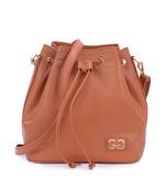 Tan Bucket Bag for Women & Girls