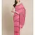 PINK Khadi hand woven saree with blouse