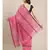 PINK Khadi hand woven saree with blouse