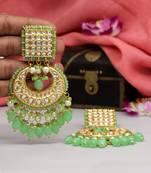 Green danglers-drops