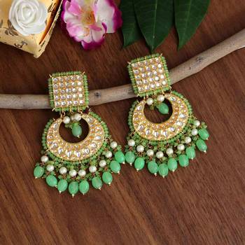 Green danglers-drops 2