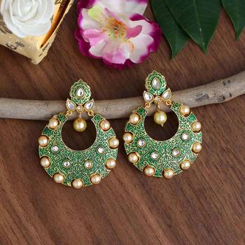 Green danglers-drops 2
