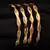 Gold Plated Bangle Set of 4