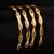 Gold Plated Bangle Set of 4