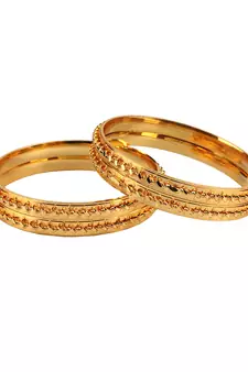Gold Plated Bangles Set of 4