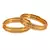 Gold plated Bangles Set of 4