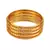 Gold plated Bangles Set of 4