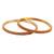 Gold Plated Bangle Set of 4