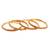 Gold Plated Traditional Bangle Set of 4
