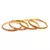 Gold Plated Traditional Bangle Set of 4