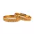 Gold Plated Bangles Set of 4
