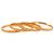 Gold Plated Bangles Set of 4