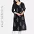 BLACK AND WHITE HANDBLOCK PRINTED KURTA