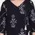 BLACK AND WHITE HANDBLOCK PRINTED KURTA
