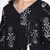 BLACK AND WHITE HANDBLOCK PRINTED KURTA