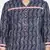 INDIGO HANDBLOCK PRINTED KURTA