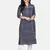 INDIGO HANDBLOCK PRINTED KURTA