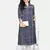 INDIGO HANDBLOCK PRINTED KURTA