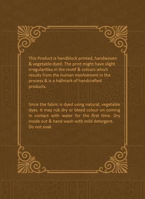 Indigo Handblock Printed Kurta 13