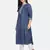 INDIGO HANDBLOCK PRINTED KURTA
