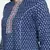 INDIGO HANDBLOCK PRINTED KURTA