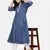 INDIGO HANDBLOCK PRINTED KURTA