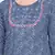 INDIGO HANDBLOCK PRINTED KURTA