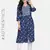indigo handblock printed kurta