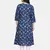 indigo handblock printed kurta