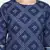 INDIGO HANDBLOCK PRINTED KURTA