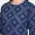 INDIGO HANDBLOCK PRINTED KURTA