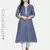 indigo handblock printed kurta