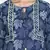 INDIGO HANDBLOCK PRINTED KURTA