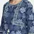 INDIGO HANDBLOCK PRINTED KURTA
