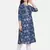 INDIGO HANDBLOCK PRINTED KURTA